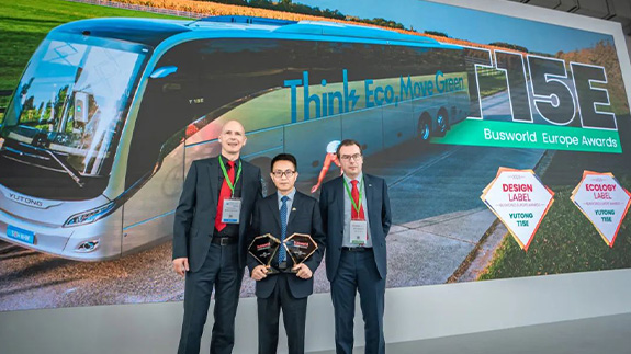 Yutong vince due premi al Busworld Europe 2023